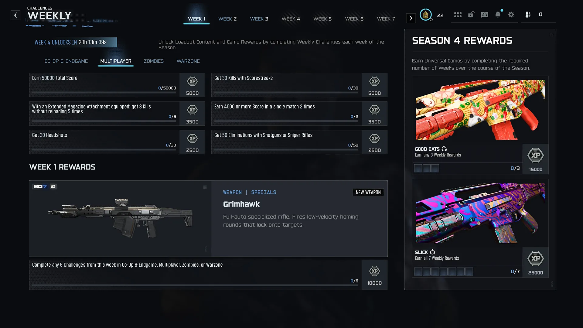 Weekly Challenges