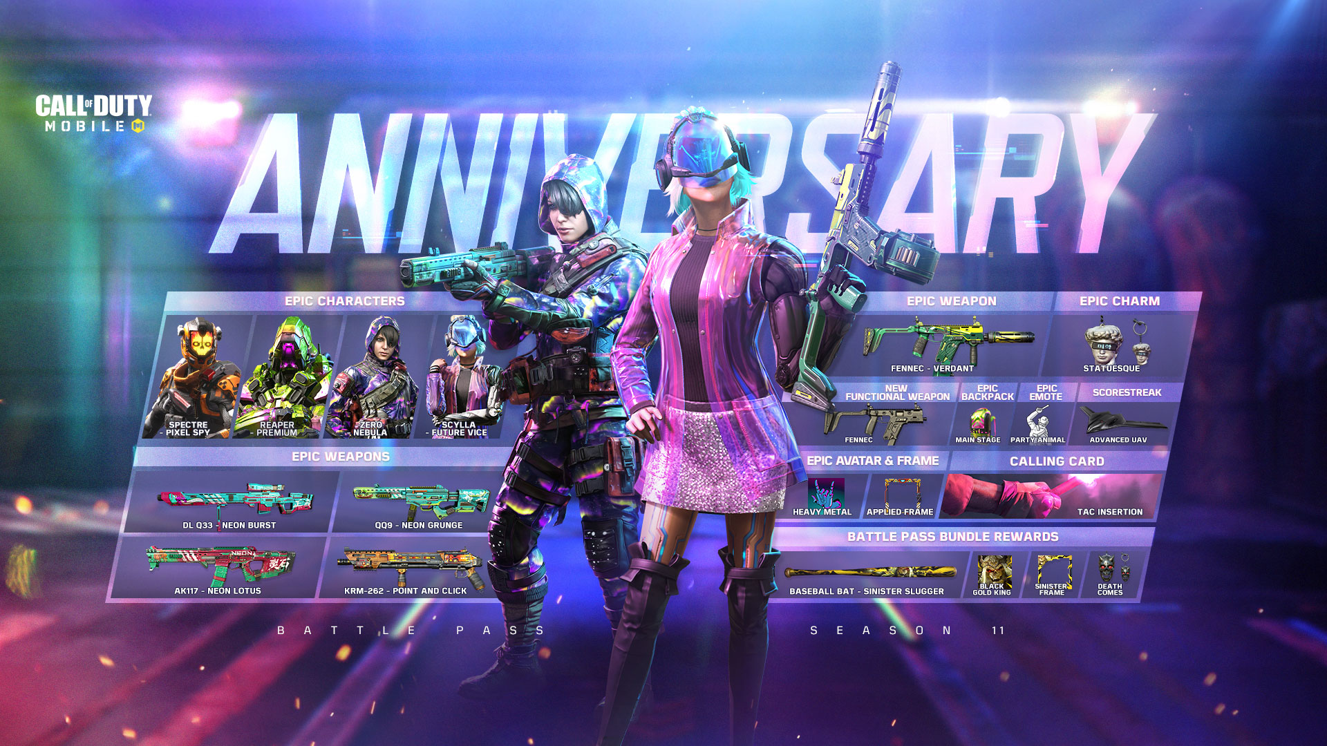 Call Of Duty Mobile Turns 1 Introducing Anniversary The Latest Season And A Celebration Of This Milestone Event