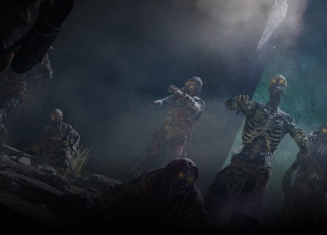 zombies hero background