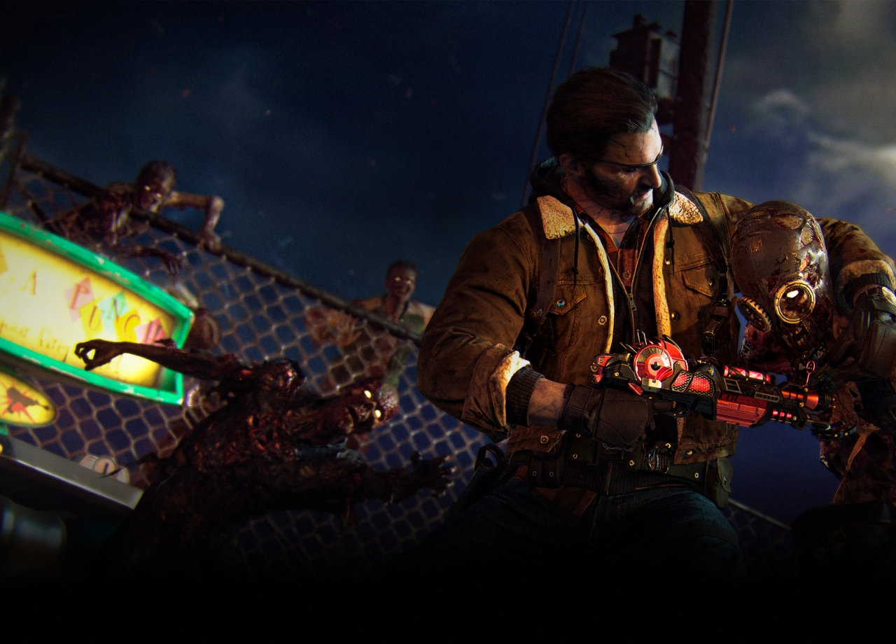 zombies hero background