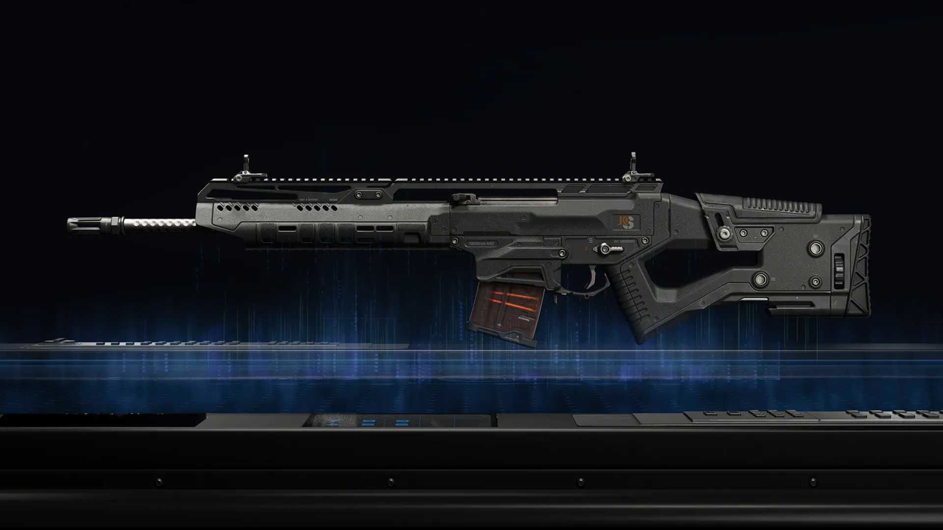 Image of the KRS-7.62 Marksman Rifle in Call of Duty: Black Ops 7