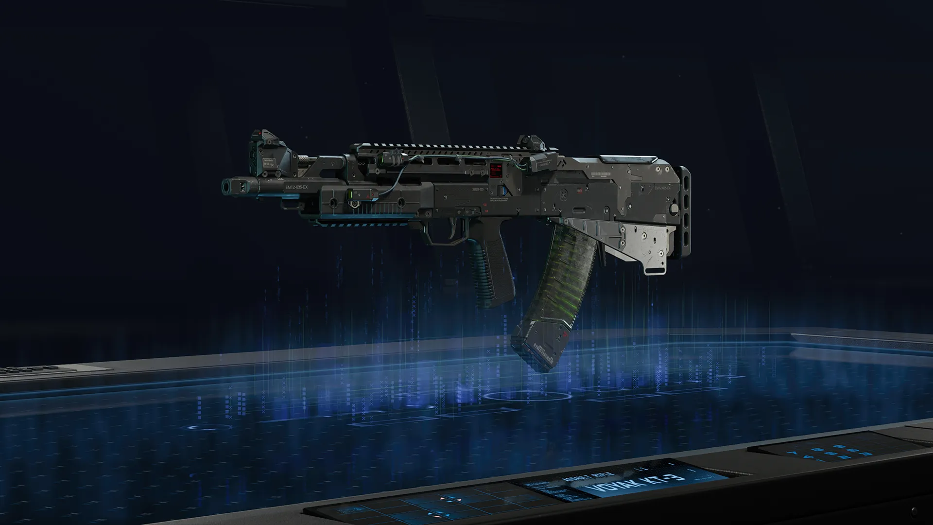 Image of the Voyak KT-3 Assault Rifle in Call of Duty: Black Ops 7