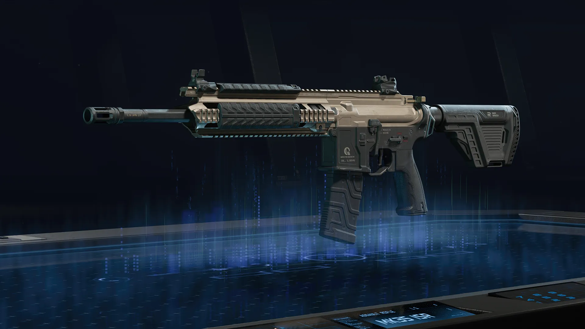 Image of the MK35 ISR Assault Rifle in Call of Duty: Black Ops 7
