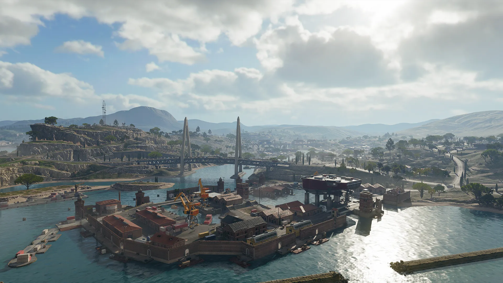 Aerial view of Avalon