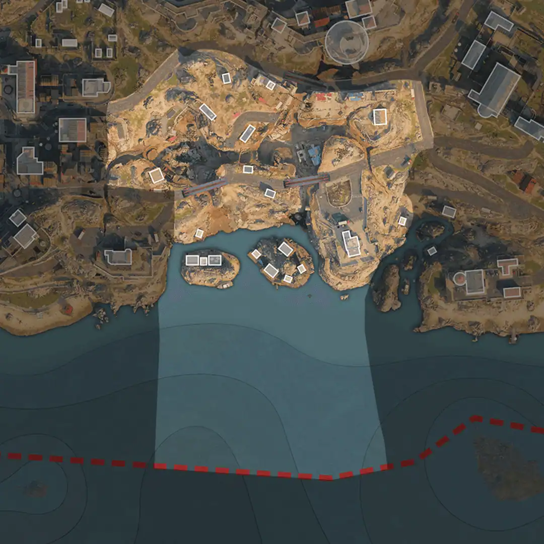 Call of Duty® Warzone™ Fortune’s Keep Tac Map