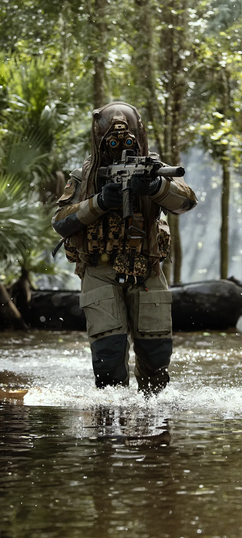 KSK Amphibious operator skin artwork