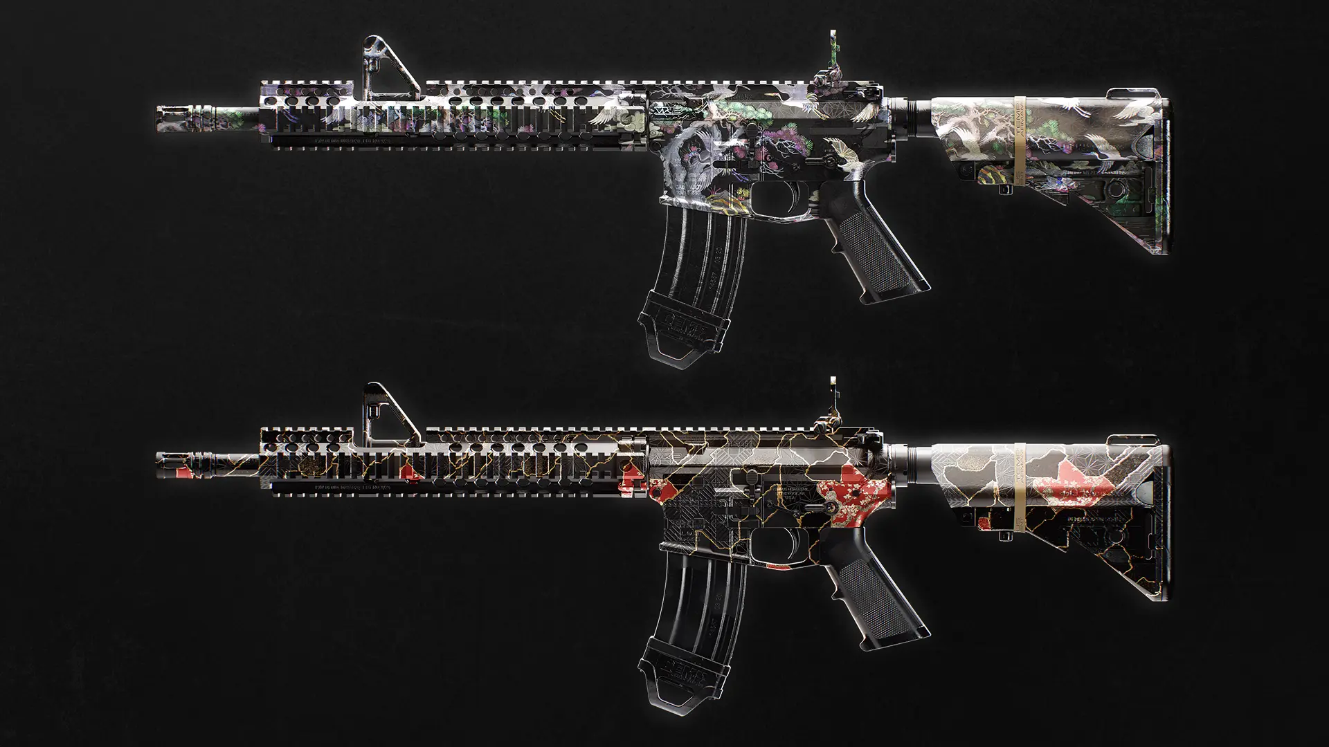 Gilded camo pack