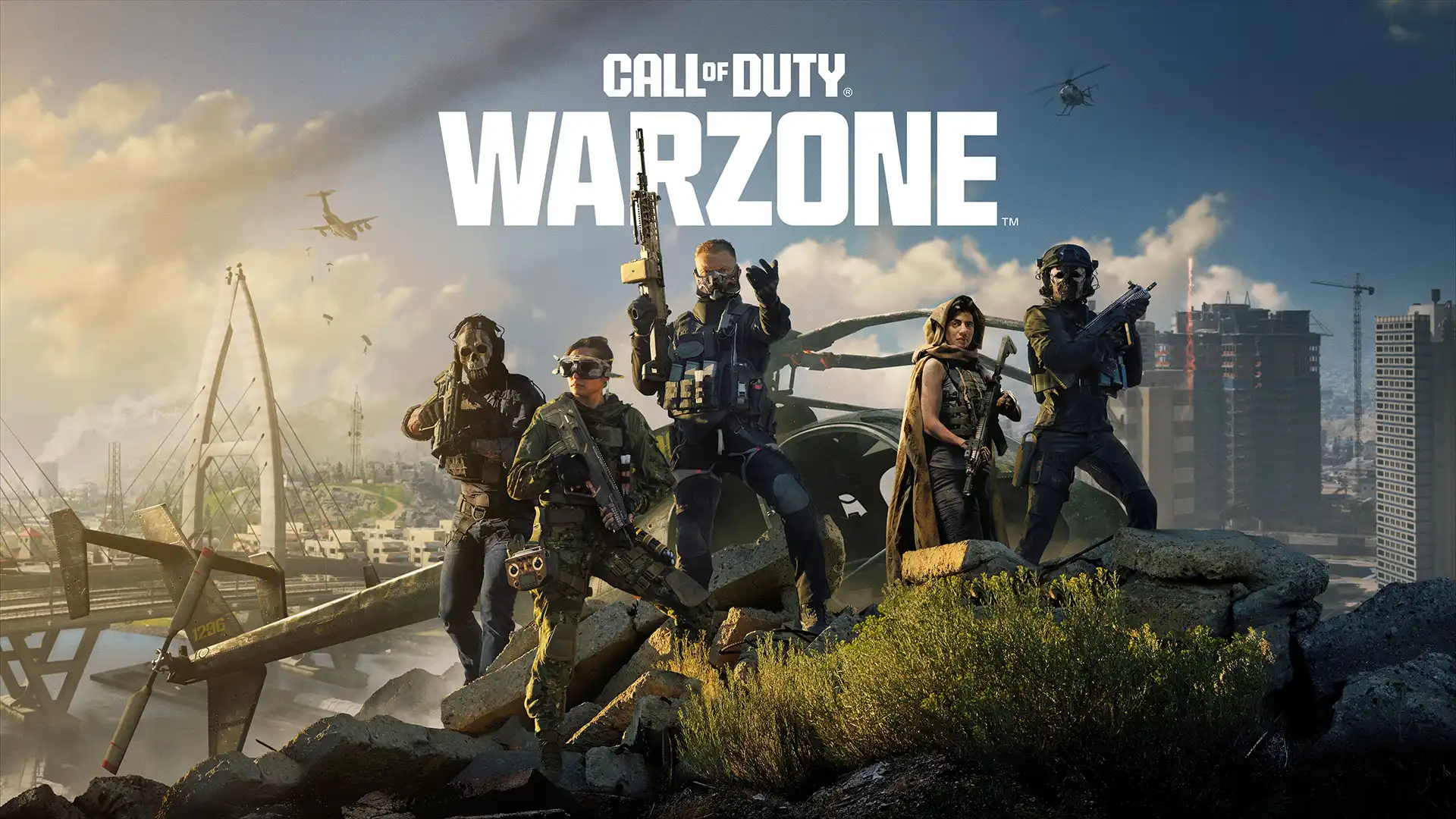 Call of Duty Warzone game art and logo